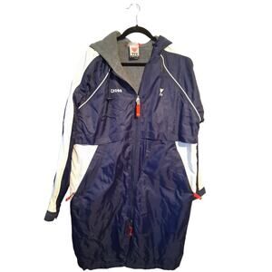 TYR Alliance Team size Medium Parka Swimming Fleece Long Gorpcore Cozy Jacket